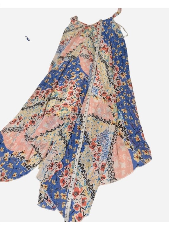 Nina Leonard Dresses & Skirts - Floral Patchwork Maxi Dress
